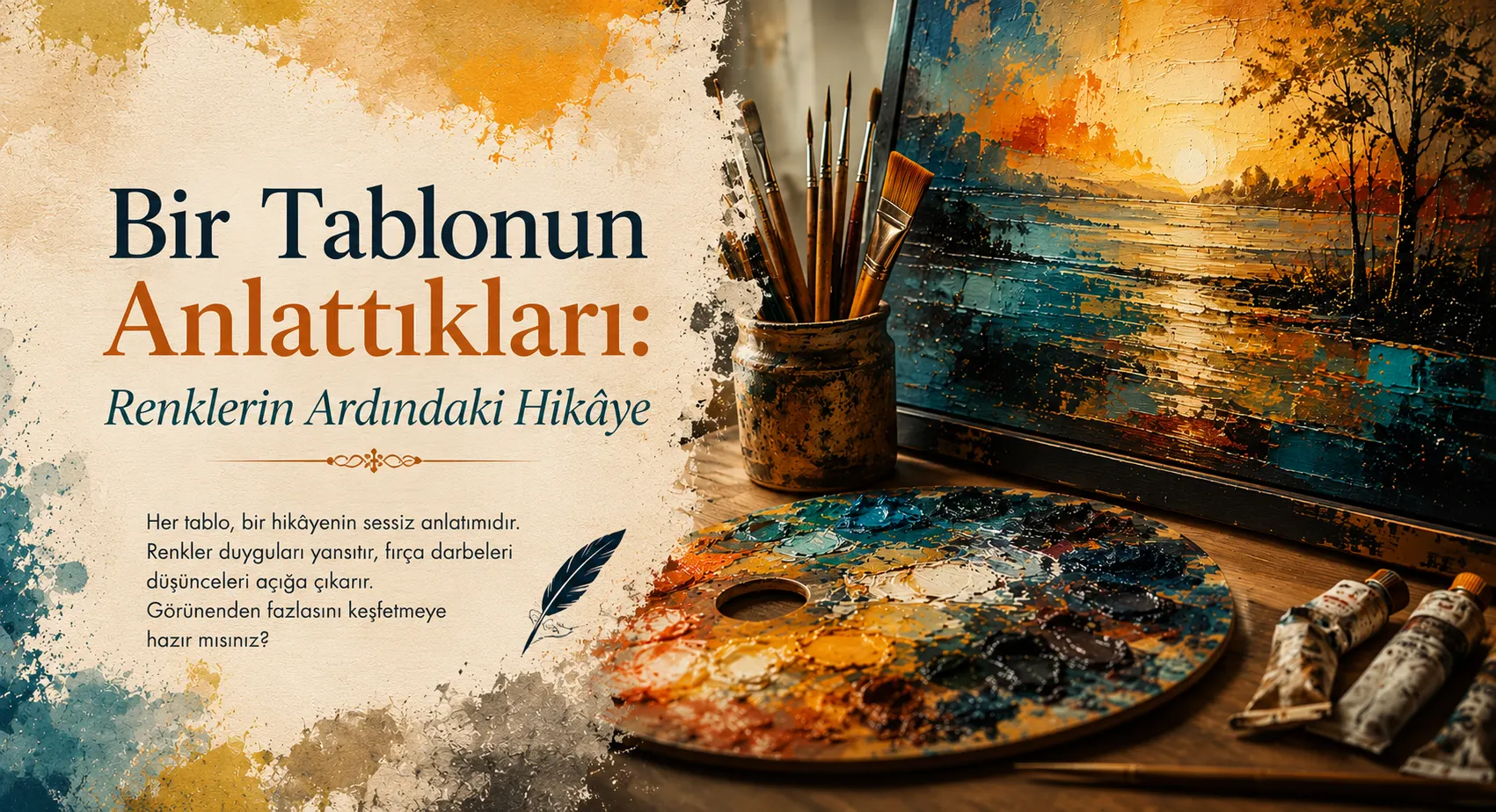 Bir Tablonun Anlattıkları: Renklerin Ardındaki Hikâye görseli