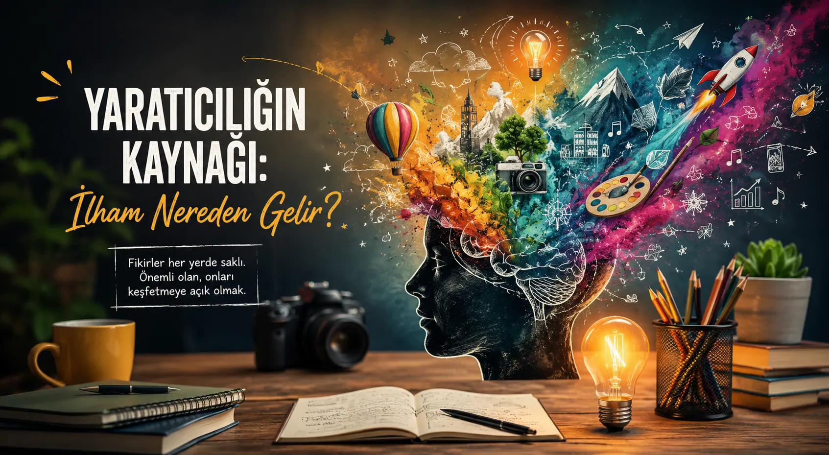 Yaratıcılığın Kaynağı: İlham Nereden Gelir? görseli